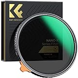 K&F Concept Nano-X Filtro True Color VND-Vario 1-5 Stop (0.3-1.5) HD Slim para Objetivo 55mm