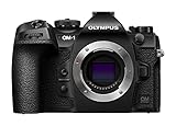 OM SYSTEM OM-1: cámara de Sistema Micro Four Thirds, Sensor Live Moc BSI apilado de 20 MP, AF de 1053 Puntos de Tipo Cruzado y estabilización de 5 Ejes