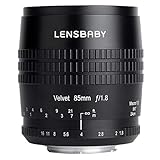 Lensbaby - Velvet 85 - para Sony E - Suave y Aterciopelado Macro y Retratos - Efecto incandescente