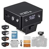 Godox iT20N iT20-N Mini Flash,Bolsillo Flash de Pantalla Intuitiva, Soporta TTL Automático Parpadeo/M Parpadeo Manual, 700 Destellos a Potencia Máxima,Batería de Litio,Compatible con Nikon Cámara