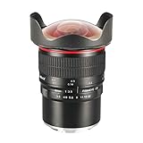 Meike MK 8mm f3.5 Lente Ojo de pez Ultra Gran Angular con Alta Velocidad, Enfoque cercano de Solo 10 cm, para Nikon Z