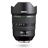 Pentax F2.8 ED SDM WR, Objetivo Zoom Ultra Gran Angular FA 15-30 mm, Tamaño Único, Negro