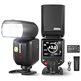 NEEWER Z880-S 2,4G 76Ws TTL Flash Speedlite para Sony Cámara UI Actualizada Lámpara Modelado Ajustable TTL/M Interruptor Rápido Tecla TCM 1/8000s HSS 7,2V/3000mAh Batería 600 Flash Potencia Completa