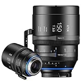 Irix Cine 150mm T3.0 Macro 1:1 Lente de vídeo 150mm para Arri PL || 11 láminas Enfoque Min 0.35 m Rotación 270° || Lente de vídeo para PL || Versión Imperial