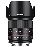 Samyang CSC-Mirrorless - Objetivo fotográfico para Sony E (21mm F1.4 ED AS UMC CS), Negro