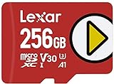 Lexar Play Tarjeta Micro SD 256GB, microSDXC UHS-I, hasta 150MB/s de Lectura, Microsd Compatible con Nintendo Switch, telefono y Tableta (LMSPLAY256G-BNNAG)