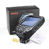 Godox Xproii-S Flash Trigger Camera Wireless Flash Trigger 2.4GHz 1/8000s HSS TTL Conversion for Sony,Manual TCM Function Large LCD Screen of Godox Flash App Can be Controlled remotely.