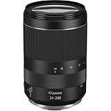 Canon RF 24-240mm f/4-6.3 IS Nano USM - Objetivo para cámara (Longitud Focal de 24 a 240 mm, Enfoque Nano USM, estabilizador de Imagen de 5 Pasos) Negro