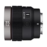 Rokinon Lente de Enfoque automático para Sony E (CAF35-NEX) T1.9 de 35 mm