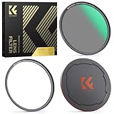 K&F Concept Nano-X Filtro 49mm ND8 Magnético (3 Pasos)+49mm Anillo de Adaptador Magnético+Tapa de Metal Magnético para Objetivo 49mm