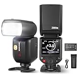 NEEWER Z880-C 2,4G 76Ws TTL Flash Speedlite Cámara Compatible con Canon Interfaz Usuario Mejorada Lámpara Modelado Tecla TCM Cambio Rápido TTL/M 1/8000s HSS 7,2V/3000mAh Batería 600 Flash Máx Potencia