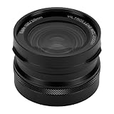VILTROX WCL-X100 Vi Lente de Conversión Gran Angular, Lente de Ángulo Ancho 0.8X con Reconocimiento Automático para la Cámara Fujifilm X100VI X100V X100F, Negro