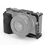 SMALLRIG ZV E10 Cage con Agarre de Silicona Extraíble y Placa de Liberación Rápida Incorporada para Sony ZV-E10-3538B