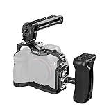 SMALLRIG A7 IV / A7S III Cage con Top Handle, Side Handle y HDMI Cable Clamp, Kit Avanzado para Sony Alpha 7 IV/Alpha 7 S III -3669D