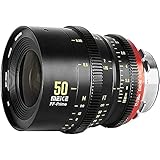 Meike Prime T2.1 - Objetivo Cinema, 50 mm, Formato Completo, para resoluciones de hasta 6K/8K, para Montaje PL