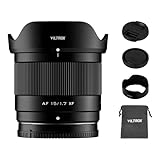VILTROX AF 15mm F1.7 Lente para Montura Fuji X, Lente Prime APS-C Enfoque automático de Gran Apertura f/1.7 Compatible con cámaras Fuji con Montura X X-A1 X-E1 X-M1 X-Pro2 X-Pro3 X-S10 XT30II X-H2S