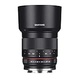 Samyang CSC-Mirrorless - Objetivo fotográfico para Sony E (50mm F1.2 AS UMC CS), Negro