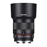 Samyang CSC-Mirrorless - Objetivo fotográfico para Fuji X (50mm F1.2 AS UMC CS), Negro