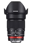 Samyang F1111001102 - Objetivo fotográfico DSLR para Canon Ae (Distancia Focal Fija 35mm, Apertura f/1.4-22 AS UMC, diámetro Filtro: 77mm), Negro