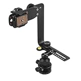 Rótula panorámica Mantona PanoPoint con Adaptador de Punto nodal Negro