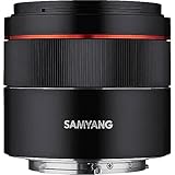 Samyang SYIO45AF-E 45mm F1.8 Lente compacta de Enfoque automático de Marco Completo para Sony E-Mount