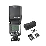 Godox Ving V860II-F Flash Speedlite TTL 2.4 G Wireless HSS GN60 Flash de cámara digital con batería de iones de litio