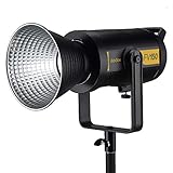 Godox Flash LED FV150 HSS Bowens Mount 150 W 1/8000 HSS Estudio Flash con luz LED continua, receptor de radio Godox 2.4G X integrado con modo especial 8FX.