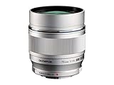 Objetivo Olympus M.Zuiko Digital ED 75 mm F1.8, longitud focal fija rápida, apto para todas las cámaras MFT (modelos Olympus OM-D & PEN, serie G de Panasonic G), negro