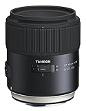Tamron SP - Objetivo para Canon DSLR (Distancia Focal Fija 45 mm, Apertura f/1.8, Di, VC, USD, diámetro Filtro: 67 mm), Negro