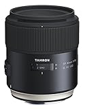 Tamron SP - Objetivo para Canon DSLR (Distancia Focal Fija 45 mm, Apertura f/1.8, Di, VC, USD, diámetro Filtro: 67 mm), Negro