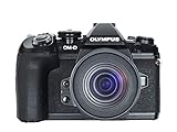 Olympus OM-D E-M1 Mark II - Kit de cámara del Sistema Micro Four Thirds con Objetivo M.Zuiko Digital ED 12-45 mm F4 Pro, Sensor de 20 MP, Enfoque automático, vídeo 4K, Wi-Fi, Negro