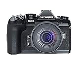 Olympus OM-D E-M1 Mark II - Kit de cámara del Sistema Micro Four Thirds con Objetivo M.Zuiko Digital ED 12-45 mm F4 Pro, Sensor de 20 MP, Enfoque automático, vídeo 4K, Wi-Fi, Negro