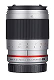 Samyang Reflex f/6.3 300mm MFT MILC Plata - Objetivo (MILC, 9/9, 0,9 m, Micro Cuatro Tercios, Manual, 30 cm)