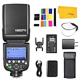 Godox V860III-C V860IIIC Flash, 2.4G HSS Wireless Transmission HSS 1/8000s, High Performance Li-Ion Battery Speedlight TTL Camera Flash Compatible for Canon Camera