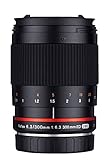 Samyang Reflex f/6.3 300mm Fujifilm X MILC Negro - Objetivo (MILC, 9/9, 0,9 m, Fujifilm X, Manual, 30 cm)