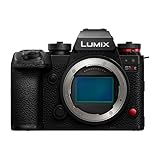 Panasonic LUMIX S1IIE Cámara Sin Espejo de Fotograma Completo, 24 MP, Cs4K 60p, 6K 30p Open Gate, ProRes Raw, AF Híbrido De Fase, Montura L, Solo Cuerpo, Negra