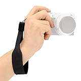 MegaGear Cámara réflex SLR y DSLR - Correa de muñeca, de Cuero Genuino