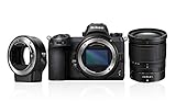 Nikon Z6 - Cámara sin Espejo de 24 MP (ISO de 100-51200, Montura Tipo Z, 12 fps, estabilización VR óptica, Modo Sport) - Kit con Objetivo 24-70MM y FTZ SD2 - Versión Nikonistas