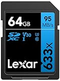 Tarjeta Lexar Professional 633x 64GB SDXC UHS-I