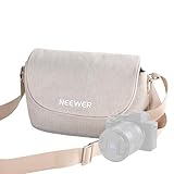 NEEWER Bandolera Cámara, Resistente al Agua Ligera Compacta Estuche Bandolera Cámara Viaje para Fotógrafos, Compatible con Sony Canon Nikon y DSLR Lentes, Accesorios Fotografía Pequeños, PB25