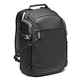 Manfrotto MB MA2-BP-BFR Mochila para Cámara Advanced² Befree, para Portátil 15', Acceso Posterior, Bolsillo Expansible para Trípode, Cámaras DSLR/Sin Espejo/CSC/Dron y Objetivo Estándar - Negro