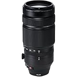 Fujifilm Fujinon XF 100 - 400 mm f/4.5 - 5.6 R OIS WR - Teleobjetivo para Fujifilm con montura X (longitud focal 100 - 400 mm, apertura f/ 4.5 - 5.6 y mínima f/22, tamaño del filtro de 77 mm), negro