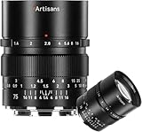 7artisans 75mm F1.4 para Canon RF-Mount Objective, de Formato Completo para Lentes de Enfoque Manual Compatible con Canon RF-Mount EOS-R EOS-R3 EOS-RP EOS-R5 EOS-R6