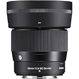 Sigma - Objetivo 56 mm-F/1.4 (C) AF DC DN, Casquillo Fuji X-Mount