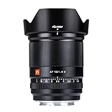 VILTROX 13mm F1.4 f/1.4 Objetivo de Enfoque Automático Objetivo Principal de Gran Angular APS-C de Gran Apertura para Sony E-Mount A6500 A6400 A6300 A6000 A7RⅣ A7RⅢ A7Ⅲ A7RⅡ A7Ⅱ A7S A7R A7 A9 A9II