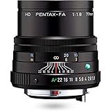 Pentax PENTAX-FA 77mmF1.9 Limited - Telebrantaje Ligero, por Ejemplo, para Retratos con Revestimiento HD, para el Sistema Pentax K con Sensor de 35 mm, 27880