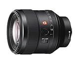 Sony FE 85mm f/1.4 GM - Full-Frame, Rango Medio, Objetivo Prime (SEL85F14GM), Negro