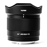 VILTROX Lente AF de marco completo de 20 mm f2.8 FE, 20 mm f/2.8 para Sony e Mount, lente gran angular para Sony e Mount a7cr a7cii a7c a6700 zv-e100 a6600 a6400 a7iv a7iii