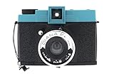 Lomography Diana F+ Compact Film Camera 120 mm Negro, Azul - Cámara (Compact Film Camera, 120 mm, Auto, 1 m, Negro, Azul)