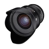 Samyang SA1511 - Lentes de Cámara Compatibles con 24MM T 1.5 MK2 Canon, Negro